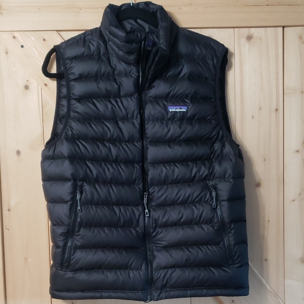 Patagonia Men's Puffer Vest Size Medium Black